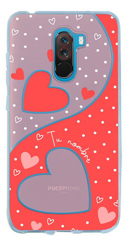 Funda Para Xiaomi Para Mujer Corazones Con Tu Nombre