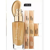 Base De Maquillaje Liquida Transformadora Antiedad Anew Avon Tono Pure Beige