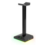 Base Auricular T-dagger T-gha153 Rgb Color Negro - Vemayme