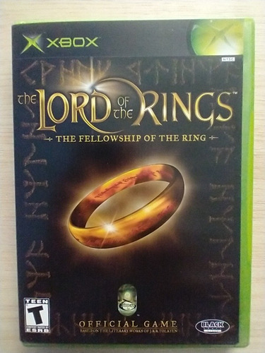 The Lord Of The Rings The Fellowship Of The Rin Xboxclasico 