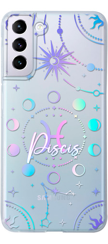 Funda Para Galaxy Uso Rudo Para Mujer Signo Zodiaco Piscis