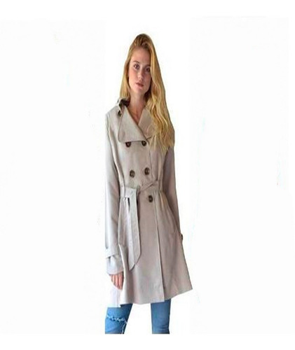 Piloto Mujer Trench Impermeable 4 Colores Winter P/ Lluvia,