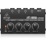 Behringer Ha400 Microamp Amplificador De Audifonos Negro