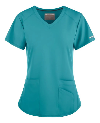 Uniforme Medico Quirurgico Skechers Stretch Mujer Teal Blue | Envío gratis