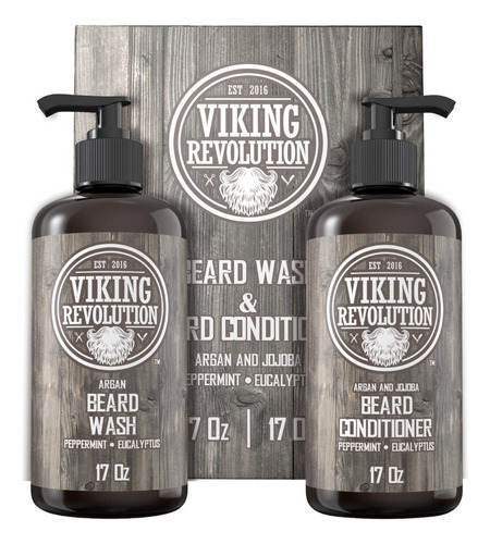 Viking Revolution Best Deal Juego Acondicionador Para Barba