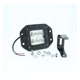 Faro 6 Led Empotrable 18w Cree Jeep 4x4 Camioneta Burre