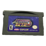 Mega Man Battle Network Blue 3 Gameboy Advance *play Again*