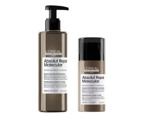 Kit L´oréal Absolut Molecular Sérum 250ml+leave-in 100ml 