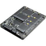 Cablecc 2 En 1 Combo M.2 Ngff B-key & Amp Msata Ssd A Sata 3