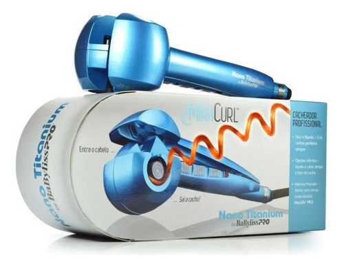 Miracurl Babyliss Pro Nano Titanium/modelador De Cachos Novo