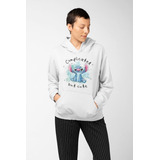 Poleron Unisex Lilo Y Stitch Mono Complicado Estampado Algodon