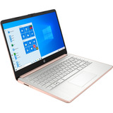 Laptop 14  Hp 64gb 4gb Rosa Office Y Antivirus Permanente