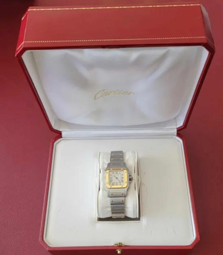 Reloj Cartier Santos Galbee Inox & Oro