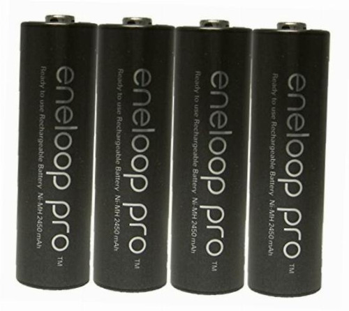 Eneloop 0b-eyua-4xdi Pro Aa Batería Recargable Precargada