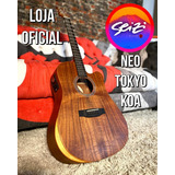 Violão Seizi Neo Tokyo Cutaway Koa Com Bag Material Do Diapasão Madeira Técnica Orientação Da Mão Destro