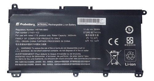 Bateria Premium Para Hp Laptop Model: 15-db