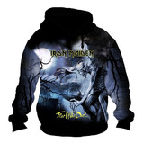 Buzo O Campera Capucha Zt Bczt-0448-iron Maiden Fear Of Dark