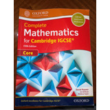 Libro Mathematics For Cambridge Igcse, Fifth Edition.