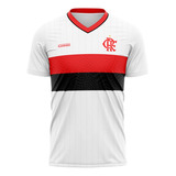 Camisa Flamengo Infantil Branca Braziline Oficial