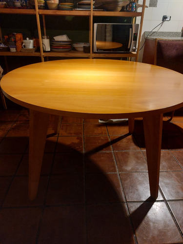 Mesa Nórdica De Madera 120cm