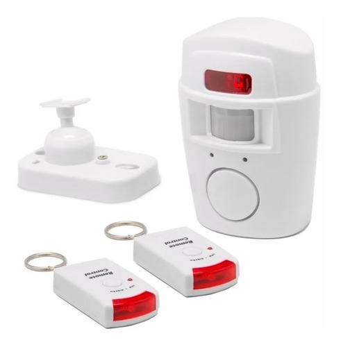 Alarma Sonora Con Sensor De Movimiento Control Remoto 105 Db