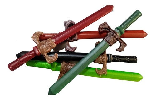 20 Espada Plástico Juguete Económico Piñata Fiesta Kermes 