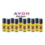 Paq. 10 Desodorantes On Duty Ultra Sport Avon Roll-on