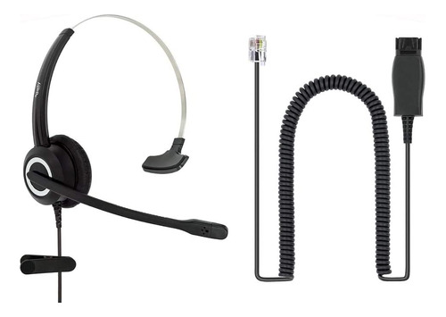 Avaya - Auriculares De Voz Hd Con Adaptador Compatible Con A