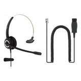 Avaya - Auriculares De Voz Hd Con Adaptador Compatible Con A