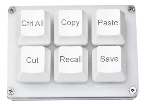Supersenter Copy Keyboard Mini Copia Y Pega 6 Teclas, Acceso