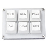 Supersenter Copy Keyboard Mini Copia Y Pega 6 Teclas, Acceso