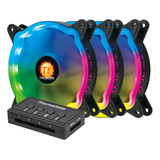 Ventilador De Caja Silenciosa Thermaltake 120mm Rgb Con Cont