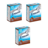 Ensure Polvo Sabor Chocolate X 400 Gramos Combo X 3 Unidades