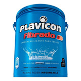 Plavicon Fibrado Impermeabilizante Para Techos 10kg Color Blanco