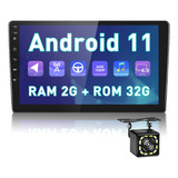 2+32g 9'' Android 11 Coche Estéreo 2din Wifi Gps