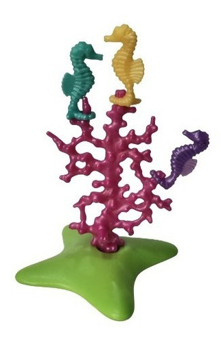 Playmobil Caballito De Mar Con Coral Animales Sirenas Pez