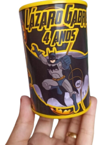 26 Cofrinhos Personalizado Batman