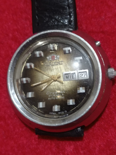 Reloj Orient Crystal Tipo Ufo Automático Antiguo, Vintage 