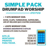 Simple Pack Samples Drum Pad | Bateria Worship 