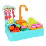 . Kitchen Play Sink Toys Lavaplatos Girl