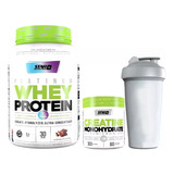 Star Nutrition Platinum Whey Protein Chocolate 907g Creatina Pura 300g Vaso 600ml