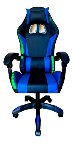 Silla Gamer Con Parlante Bluetooth Y Luz Rgb + Control