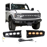 Biseles Led Drl Faro Niebla Para Ford Bronco 2022 2024