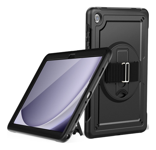 Funda Para Samsung Galaxy Tab A9+/a9 Plus 11 Uso Rudo Negro