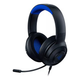 Headset Gamer Razer Kraken X For Console Azul & Preto Novo