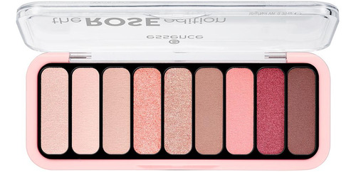 Essence The Rose 9 Shades Paleta De Sombra Em Pó