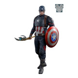 Capitan America 1/6 Edit. D23 Expo Avengers Endgame Hot Toys
