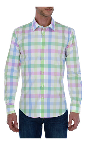 Camisa Scappino Regular Fit A Cuadros 3882