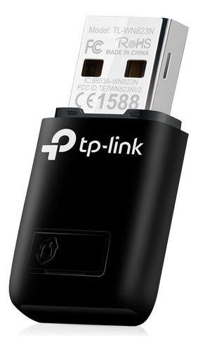 Mini Adaptador Usb Tp-link Tl-wn823n, 300mbps, Wireless