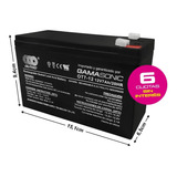 Batería12v 7ah Ups Apc Eaton Emerson Estabilizador Inversor